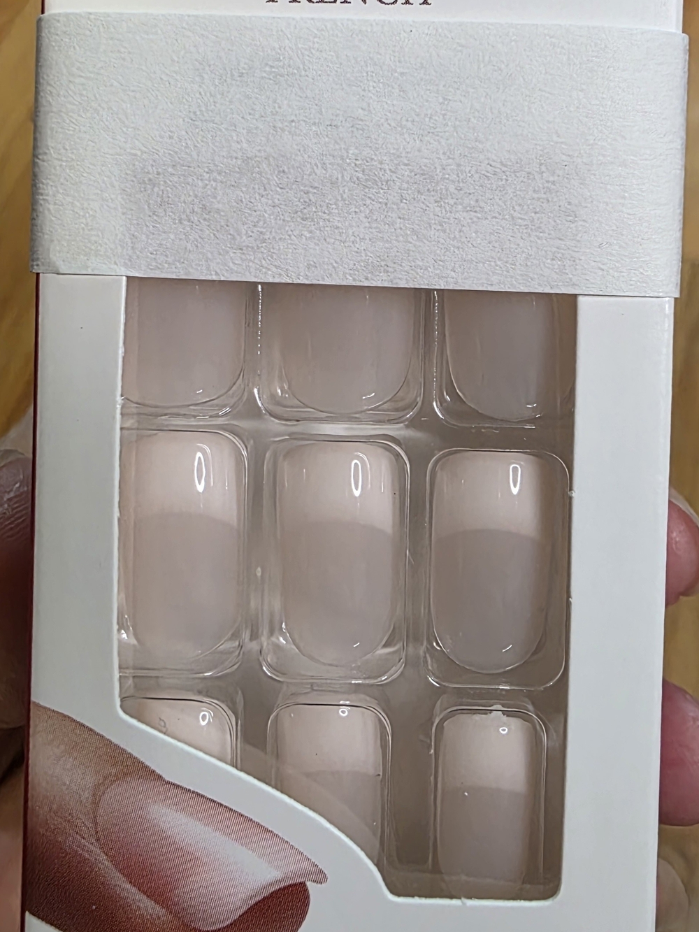 Kiss Acrylic Nude Press-On Nails - Natural Nude - 36 Boxes - Picture 5 of 8